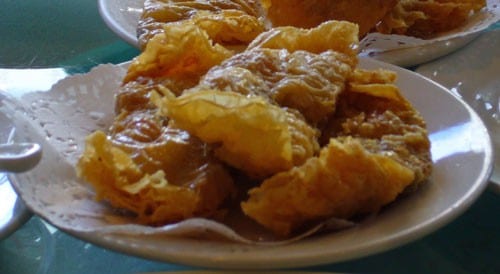 Fried Bean Curd Rolls with Special Filling